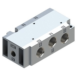 SMC VFS3000-P-R03T Sub-plate Assembly For VFS3000 Series