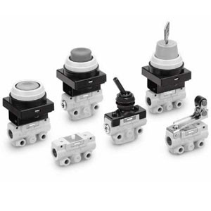 SMC VM120-N01-08A-B VM100-A Series 2/3 Port Mechanical Valve