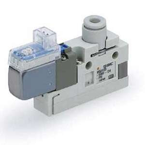 SMC VQZ115R-5LB1-C4-PRF VQZ100 Series 3 Port Solenoid Valve Body Ported Single Unit