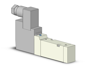 SMC VQZ2151-5YZB1 4/5 port solenoid valve 2000 series 5 port valve