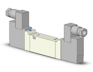 SMC VQZ3251-3YZ1 4/5 port solenoid valve 3000 series 5 port valve