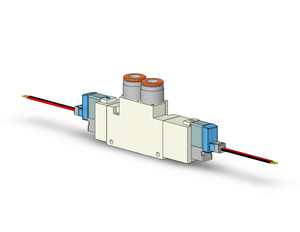 SMC VQZ3321-5L1-N11T 4/5 port solenoid valve 3000 series 5 port valve