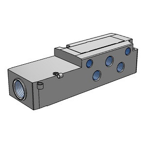 SMC VQ4000-PW-B02 Sub-plates For VQ4000/VQC4000 Series