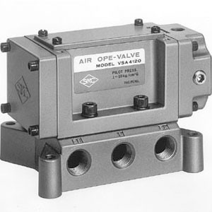 SMC VSA4420-03 VSA420 Series 4/5 Port Air Operated Valve