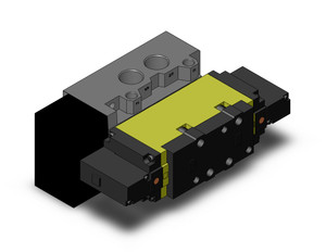 SMC VSR8-8-FHG-D-1ZA04T 4/5 Port Solenoid Valve