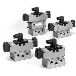 SMC VS7-8-FG-D-3B04 VS7-8 Series ISO Interface Solenoid Valve Size 2 Metal Seal