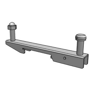 SMC VVQC2000-57A DIN Rail Mounting Brackets