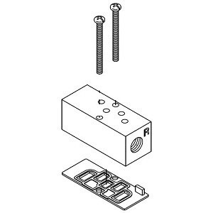 SMC VVQD1000-R-M5-5 Individual EXH Spacer