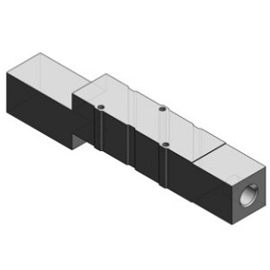 SMC VVQ4000-R-1-03F Individual EXH Spacer For VQ4000 Series