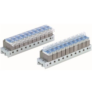 SMC VV100-S41-10-M5 3 Port Solenoid Valve Manifold Specifications Type S41 For V100 Series