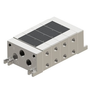 SMC VV5FS3-10-071-03T VFS3000 Series 5 Port Solenoid Valve 5 Port Pilot Operated Solenoid Valve Manifold Specifications Non Plug-in Type