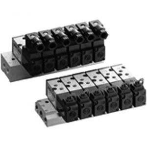SMC VV5K3-42-01-01N VK3000 Series 5 Port Solenoid Valve Direct Operated Poppet Type Rubber Seal Type 42 SMC VV5K3-42-01-01N VK3000 Series 5 Port Solenoid Valve Direct Operated Poppet Type Rubber Seal Type 42