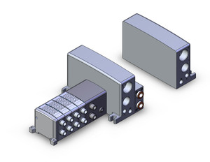 SMC VV5QC41-05C10SDYN42 Vqc Manifold