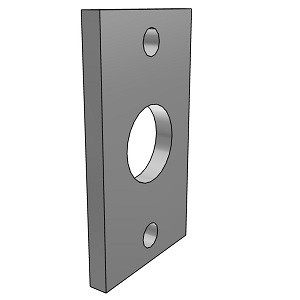SMC C85F16 Flange Bracket
