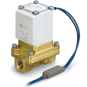 SMC VXS245FGB VXS Series Zero Differential Pressure Type Pilot Operated 2 Port Solenoid Valve For Steam