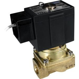 SMC VXZ2232G-03N-5GS1-B VXZ22/23 Series Zero Differential Pressure Type Pilot Operated 2 Port Solenoid Valve For Air, Water, Oil