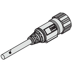 SMC ZS-37-N M12 Waterproof Connector Cable,Cable Length 1000mm