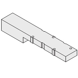 SMC 25A-VVQ4000-10A-1 Blanking Plate Assembly