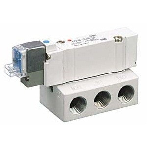 SMC 52-SY5140-TT30 52-SY Series ATEX Compliant 5 Port Solenoid Valve Base Mounted Type Single Unit