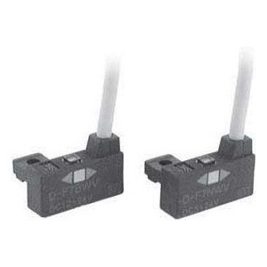 SMC D-F7NWVSAPC 2-color Indicator, Solid State Auto Switch, With Pre-wired Connector M8-3 pin, With Indicator Light, 3-wire (NPN), Perpendicular, Lead Wire