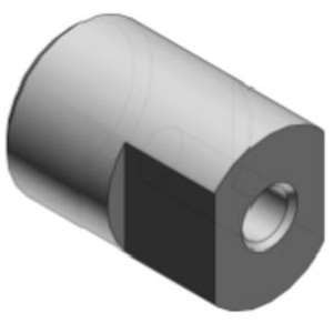 SMC CJ-CF004 Rod End Cap Flat Type