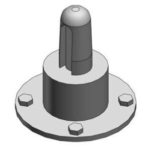 SMC CKQG-R129S Spare Parts Guide Pins Assembly Round With Shim