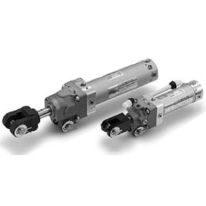 SMC CLK2GA32-150Y-F CLK2 Series Clamp Cylinder With Lock With Magnetic Field Resistant Auto Switch Band Mounting Compliant