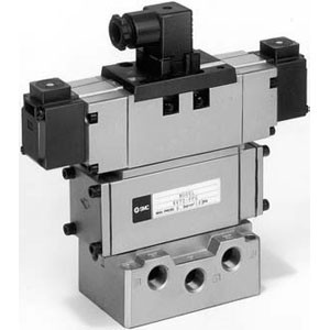 SMC VP7-8-FG-S-6N VP7-8 Series ISO Standard Solenoid Valve Size 2 Rubber Seal