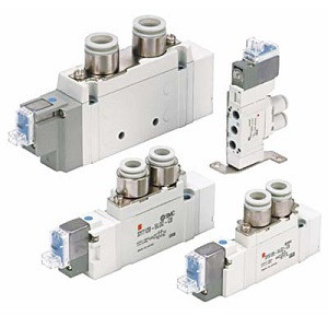 SMC 30-SY5520-5MOZ-C6 SY3000·5000·7000·9000 Series 5 Port Solenoid Valve Body Ported/Single Unit Conforming To UL Standard