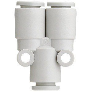 SMC KQ2U08-00A-X12 KQ2U Series Metric Size One-touch Fittings Union "Y"