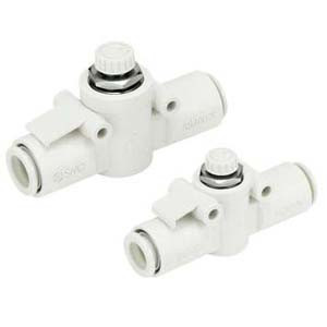 SMC AS2052F-07-X12-J AS Series Speed Controller With One-touch Fittings In-line Type