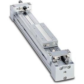SMC MY1B10G-812A-A90L cyl, rodless, mech joint, MY1B GUIDED CYLINDER