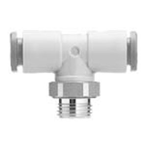 SMC KQ2T11-34AP KQ2T Series Inch Size One-touch Fittings Male Branch Tee With Face Seal
