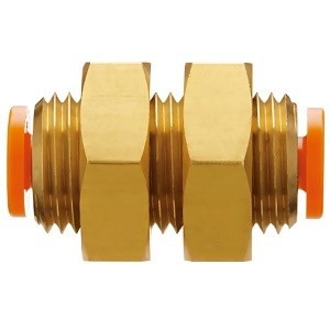 SMC KQ2E05-00A1 KQ2E Series Oval Type Inch Size One-touch Fittings Bulkhead Union(Interchangeable With KQ)