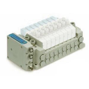 SMC SS5Y3-12SEBN-08B SY3000·5000·7000 Series 5 Port Solenoid Plug-in Connector Connecting Base EX260 Type12 Manifold