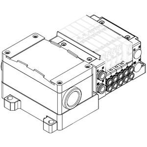 SMC SS5Y5-11T-05U-N7 SY3000·5000·7000 Series Plug-in Connector Connecting Base Terminal Block Box Type 10/11 SMC SS5Y5-11T-05U-N7 SY3000·5000·7000 Series Plug-in Connector Connecting Base Terminal Block Box Type 10/11