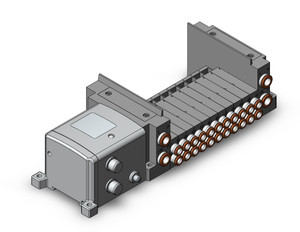 SMC SS5Y3-10SY-11F-N7 Ss5Y3 11 Sta Manifold Base