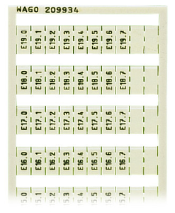 Wago 209-934 Pack of 5
