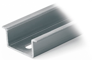 WAGO 210-508 Steel Carrier Rail 2m x 35mm x 15mm Slotted Galvanized