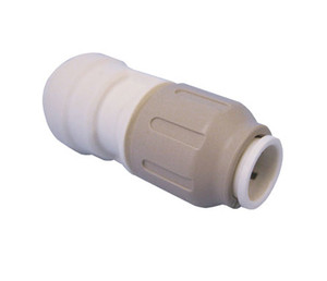 John Guest NC2301 Union Connector, Superseal OD 15mm - Speedfit OD 1/2 Pack of 10