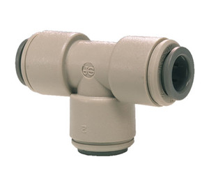 John Guest PI0212S Gray Acetal Union Tee 3/8 Pack of 10