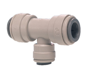 John Guest PI301612S Gray Acetal Reducing Tee 1/2 - 3/8 Bag of 10