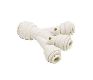 John Guest PI491616S Gray Acetal Three Way Divider 1/2 - 1/2 Pack of 5