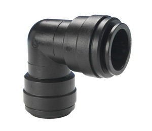 John Guest PM0328E Black Acetal Union Elbow 28mm Bag of 20
