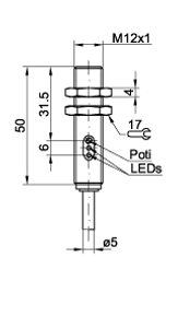 SensoPart FT 12 R-PSK3 Photoelectric diffuse sensorackground suppression SensoPart FT 12 R-PSK3 Photoelectric diffuse sensorackground suppression