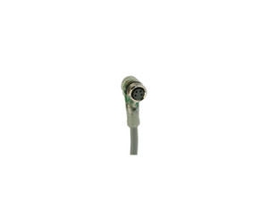 SensoPart K4-2m-W-PUR M8 socket, 4-pin, 90° angled, open ends, 4-wire, length 2 m, a-coded, PUR, IP 67, IP 69