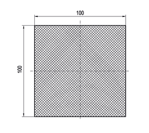 SensoPart RF 10 Reflective foil, 100 x 100 mm