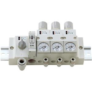SMC ARM11AC3-358-LZA-N ARM11A Series Compact Manifold Regulator, Manifold Type, Common Supply Type