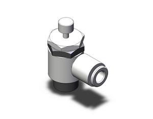 SMC AS2211F-02-07S speed controller, one touch