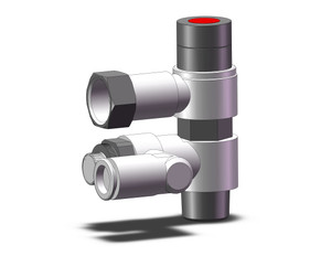 SMC ASP630F-U04-13-X352 Speed Controller, Pilot Check Valve